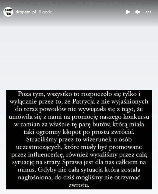 Ostatnie stories Dropem