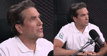 Obruszony Marcin Dorociński reaguje na pytanie Piotra Kędzierskiego: "Mam coś ciekawego do powiedzenia"