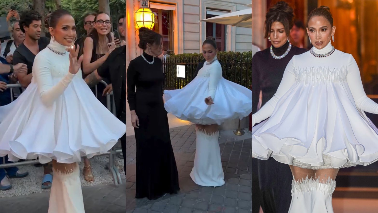 Stylizacja Jennifer Lopez według internautów przypomina abażur
