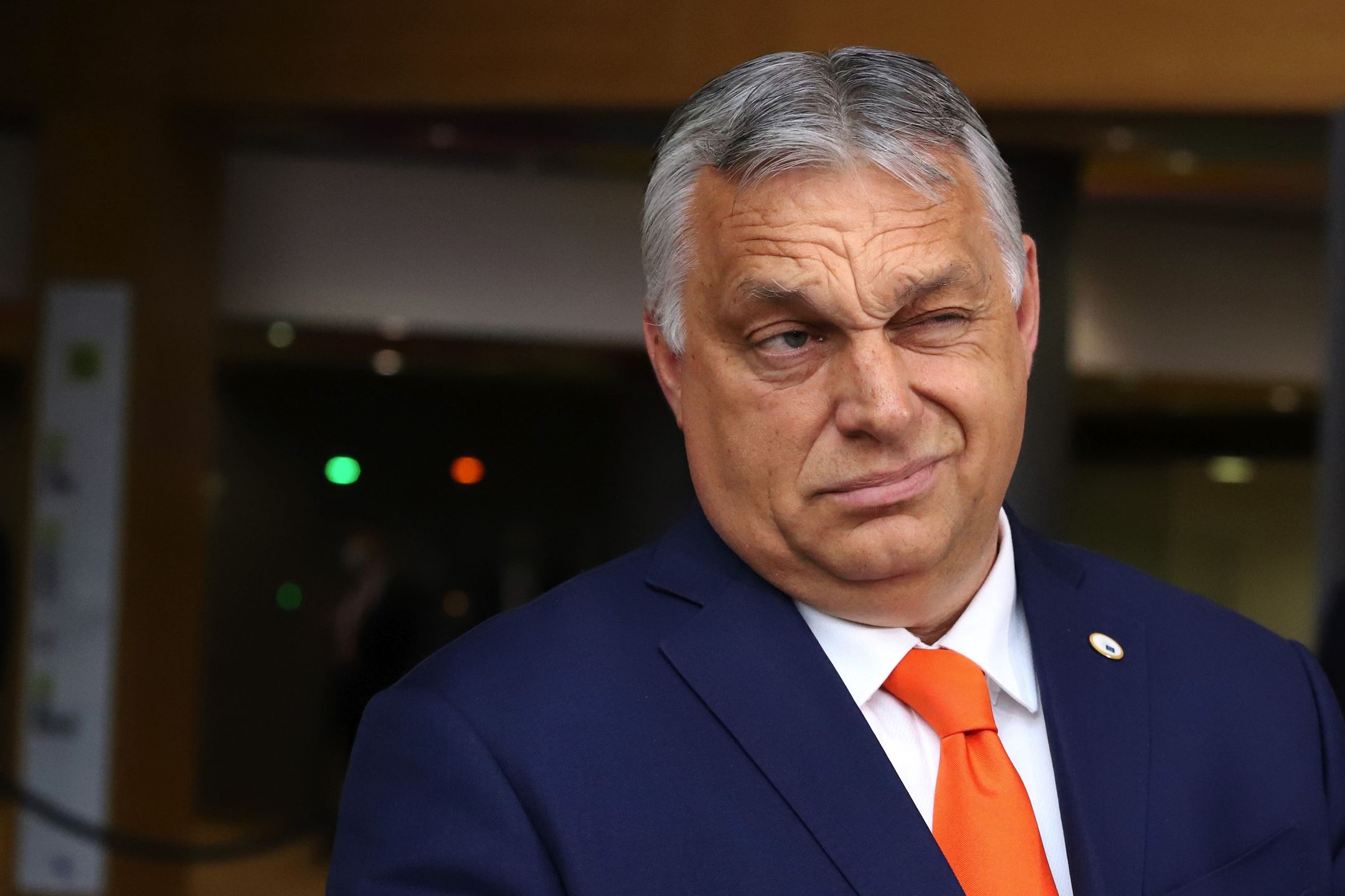 Political Leaders at EU Summit
Viktor Orban, Hungary's prime minister, reacts while speaking to journalists as he arrives at a European Union (EU) leaders meeting in Brussels, Belgium, on Thursday, June 24, 2021. German Chancellor Angela Merkel called on the European Union to coordinate rules for travelers from areas with outbreaks of Covid-19 variants as the risk of a renewed spike in infections remains. Photographer: Valeria Mongelli/Bloomberg via Getty Images
Bloomberg
belgian, european, best photos, lawmaker, best photo, e.u., eu, euro members, emea