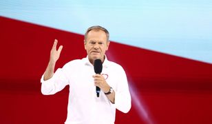 Wstał i zaczął krzyczeć. Nazwał Tuska "złodziejem"