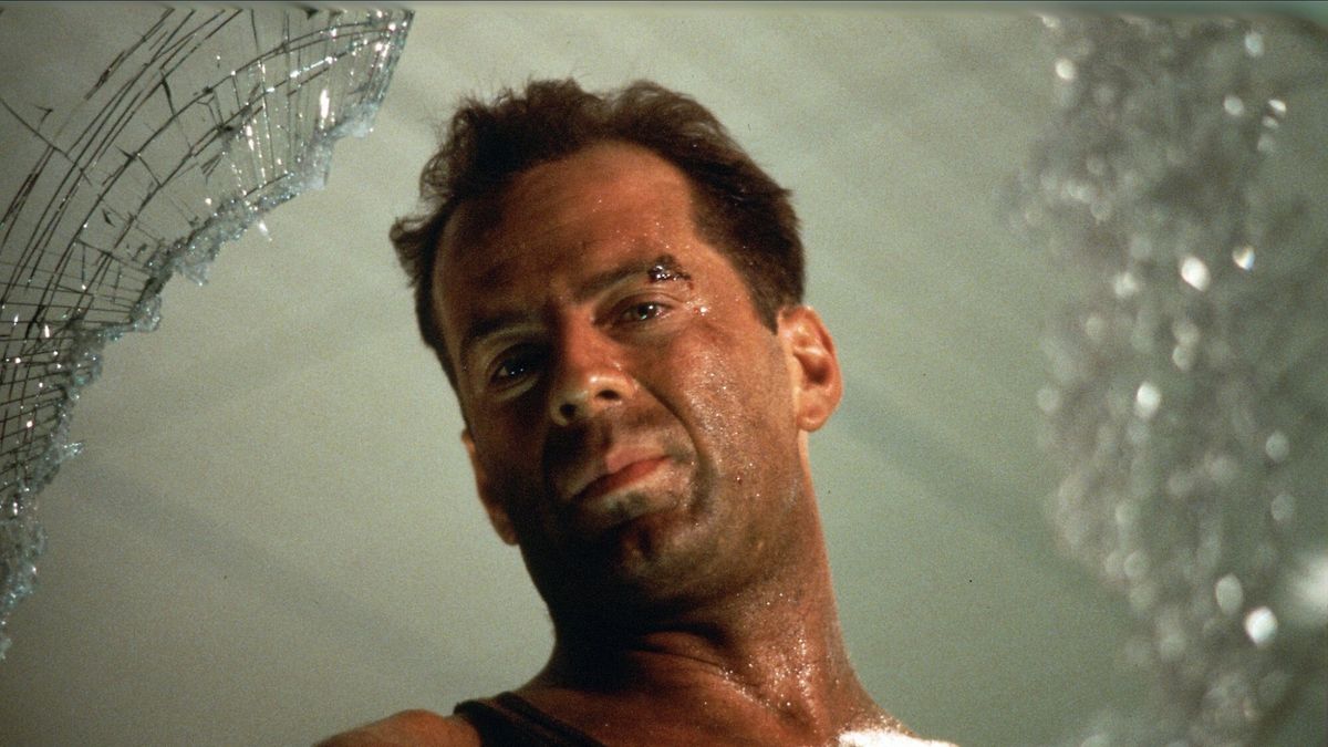 Bruce Willis w "Szklanej pułapce" z 1988 r.