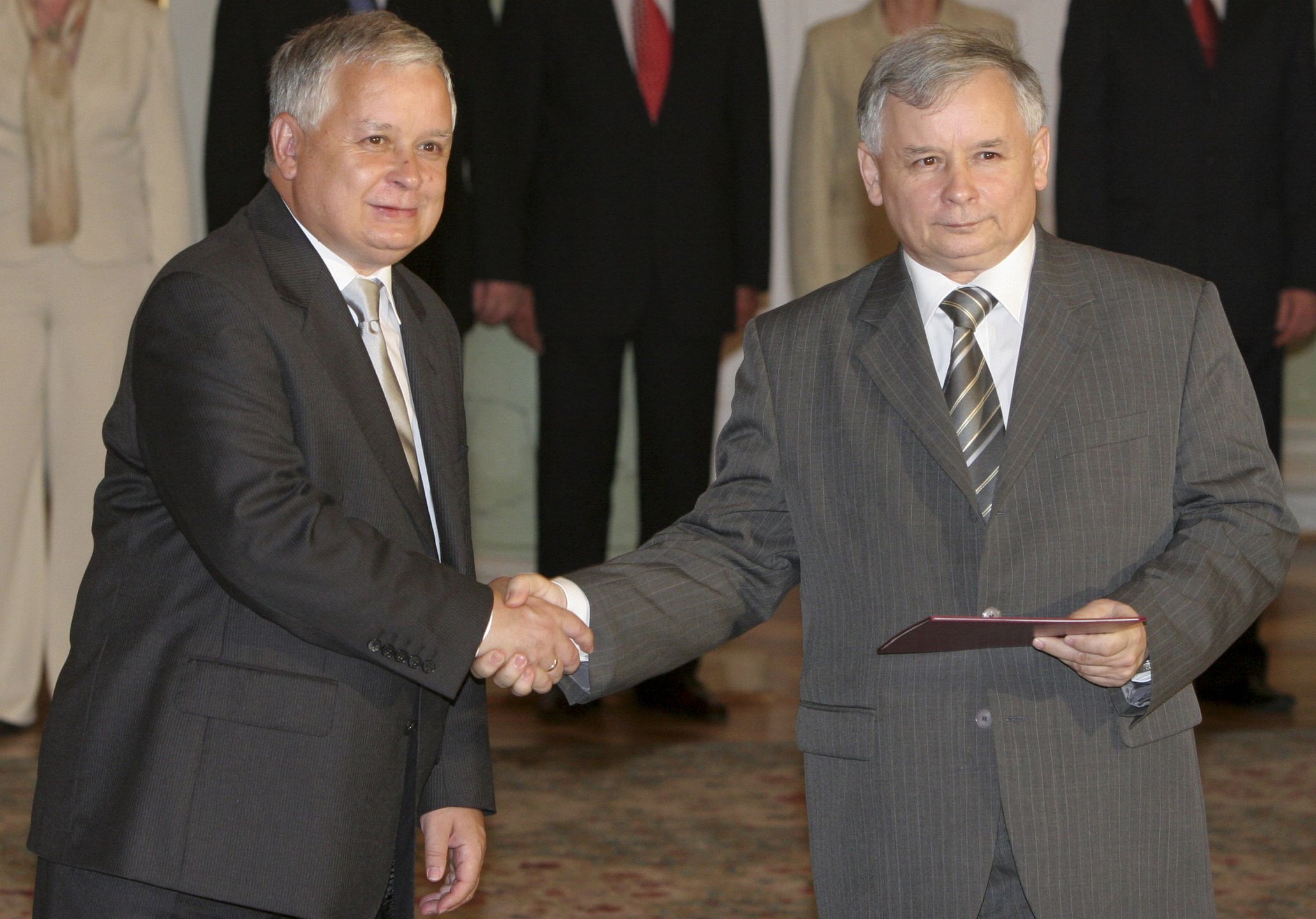 Jarosław Kaczyński, Lech Kaczyński