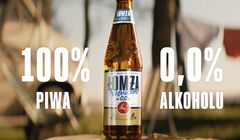 Piwo Łomża Pszeniczne 0,0% reklamowane jako „100% piwa, 0,0% alkoholu” (wideo)