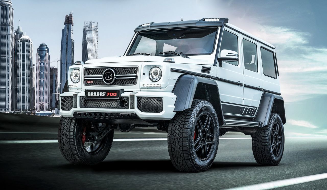 Mercedes G63 AMG 4×4² od Brabusa. Jeszcze potężniejszy