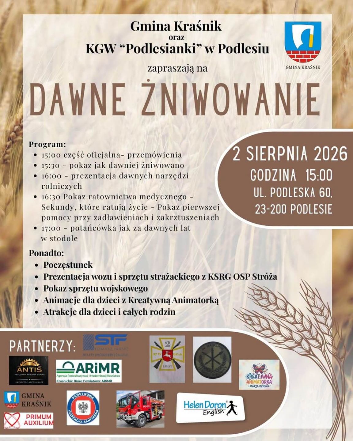 Dawne Żniwowanie 2026