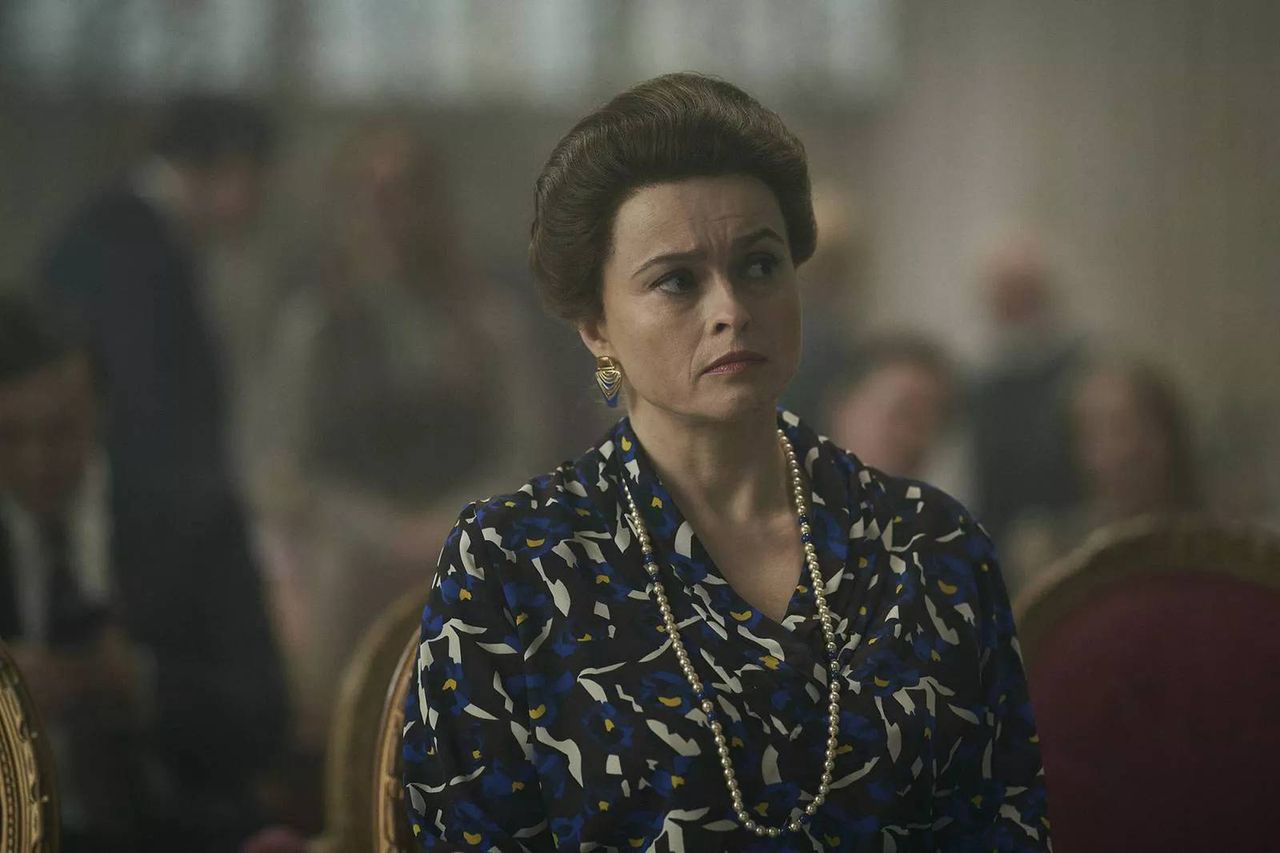 Helena Bonham Carter jako księżniczka Małgorzata w "The Crown"