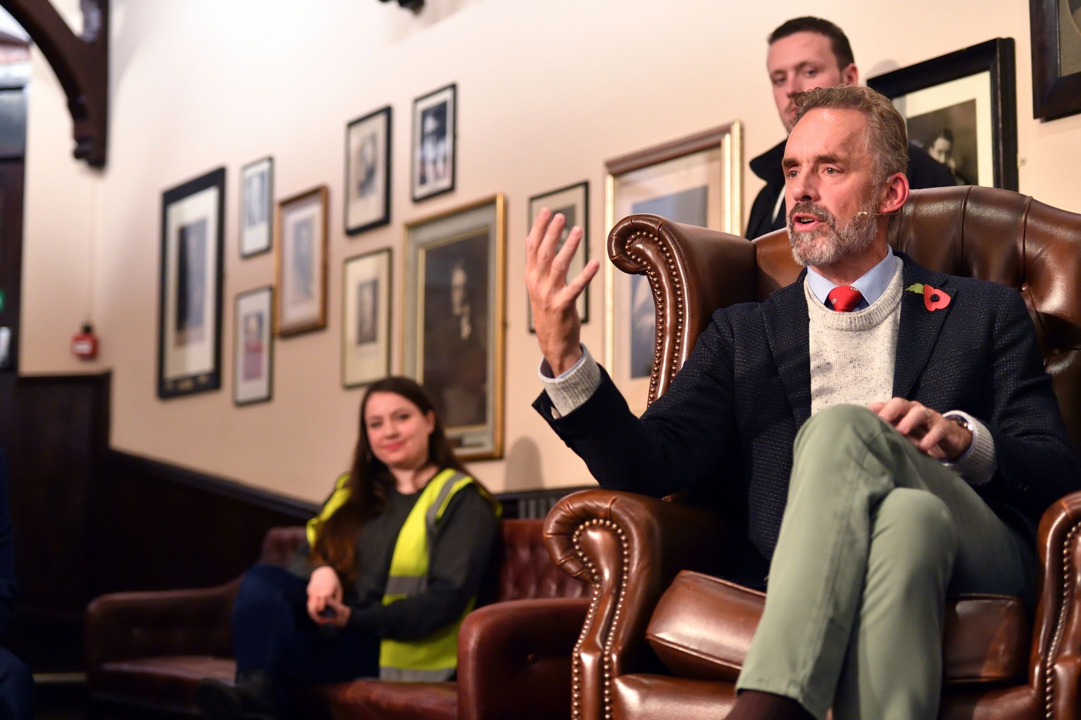 The Self-styled "Professor Against Political Correctness" Jordan Peterson Speaks To The Cambridge UnionCAMBRIDGE, CAMBRIDGESHIRE - NOVEMBER 02: Jordan Peterson addresses students at The Cambridge Union on November 02, 2018 in Cambridge, Cambridgeshire. (Photo by Chris Williamson/Getty Images)Chris Williamson