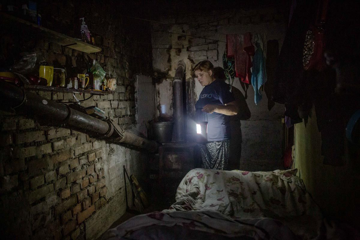 Wojna w Ukrainie trwa od 2014 roku. W moim projekcie nie chcę pokazywać wyłącznie jej, ale to, o co naprawdę się toczy. Jak destrukcyjnie działa propaganda i jak silnie rozwinięte są mechanizmy dezinformacji.