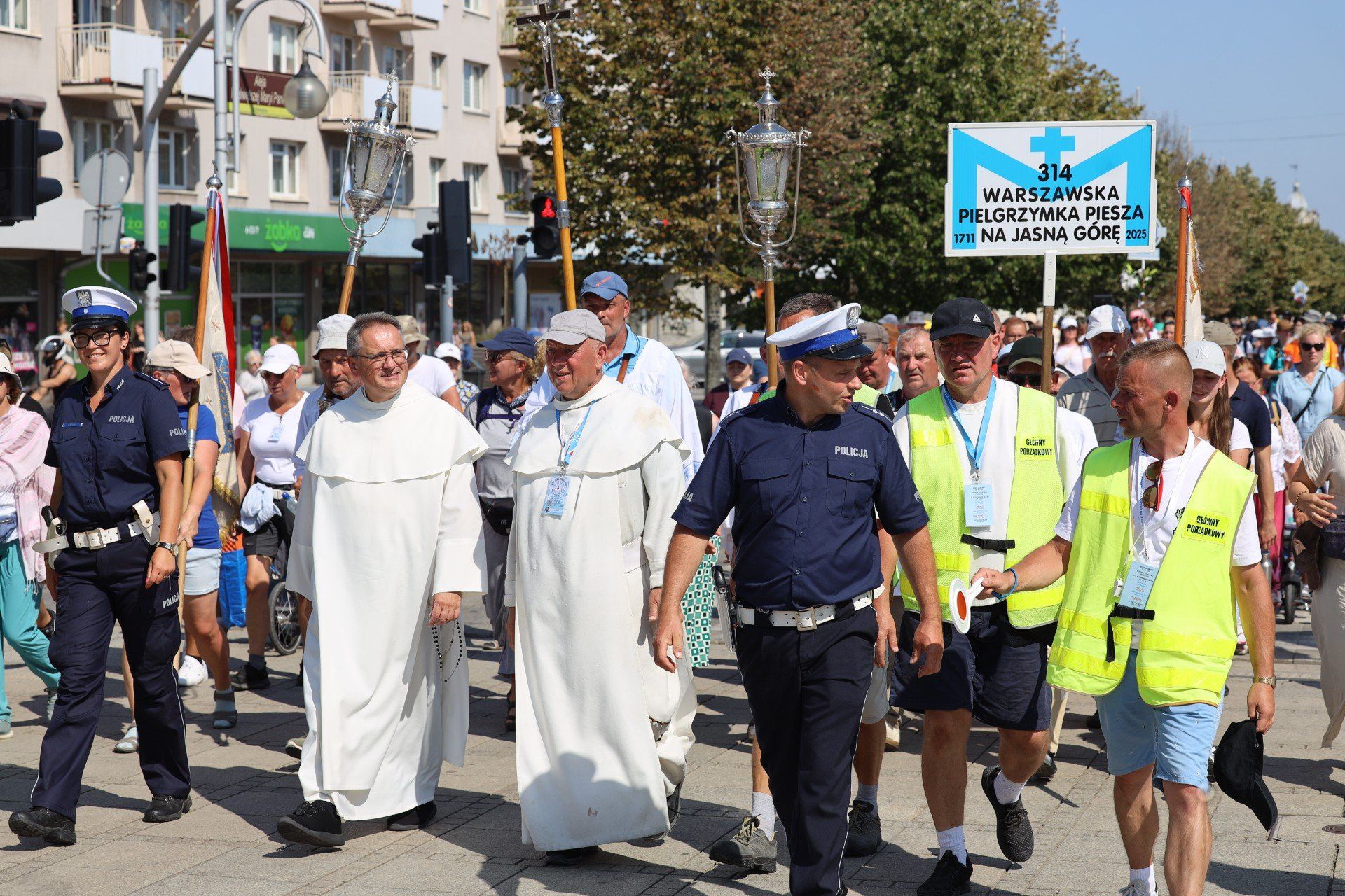 Pielgrzymka Warszawska 2025 w Częstochowie. Jasna Góra