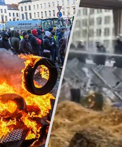 Paraliż Brukseli. Policja ruszyła w kierunku rolników