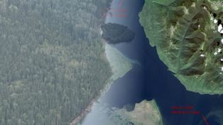 Wyspa nagle zniknęła. Znaleźli ją 30 km dalej