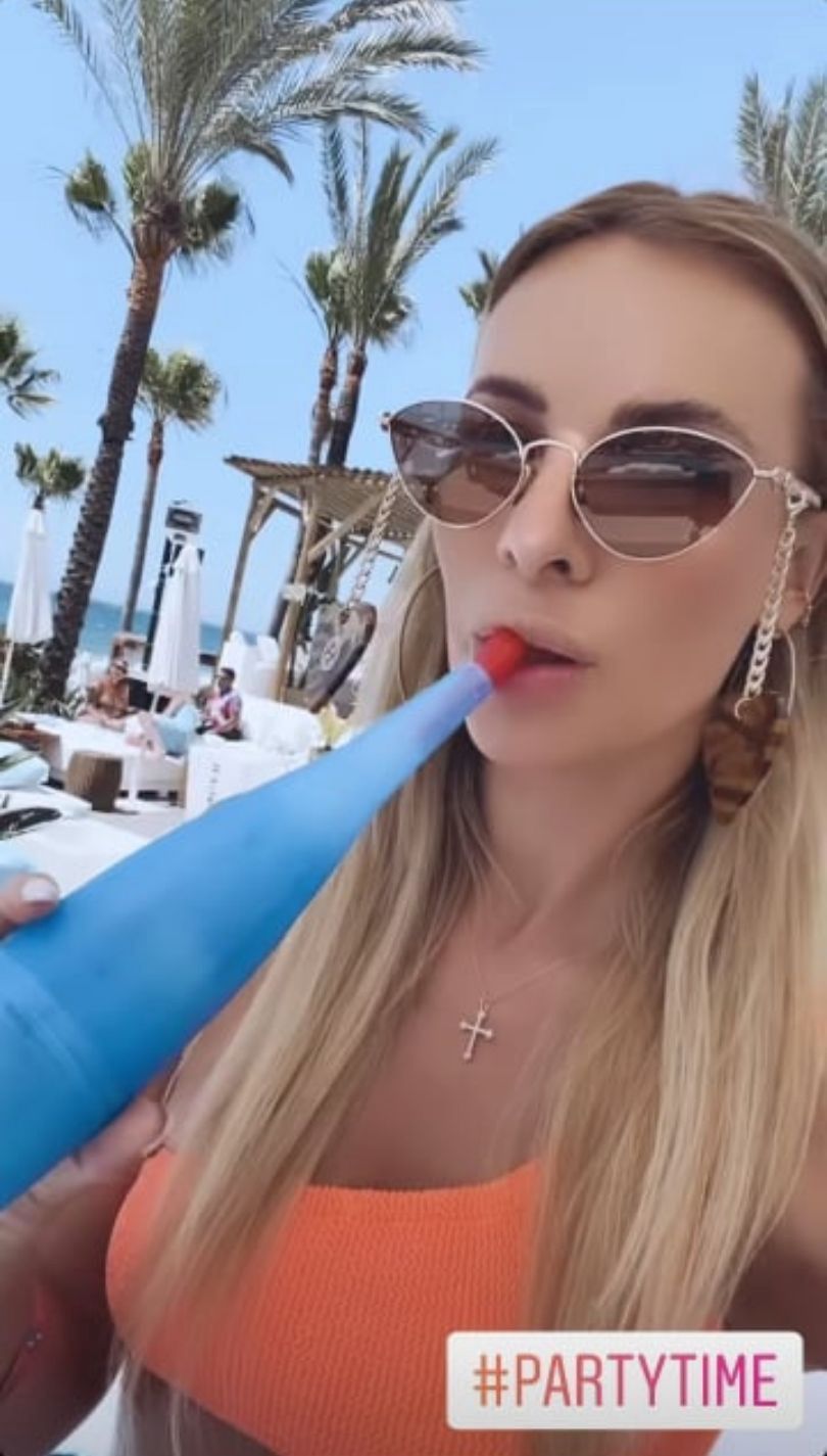 Tak Izabela Janachowska wypoczywa w Hiszpanii
