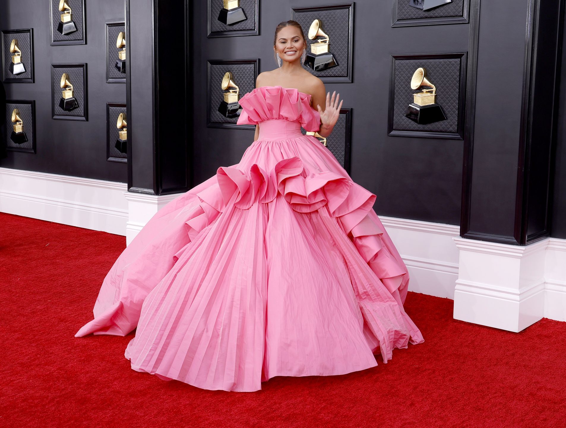 Grammy 2022 - czerwony dywan 