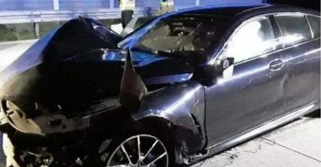 To oni zrobili tuning czarnego bmw z drogi A1. Teraz się tłumaczą