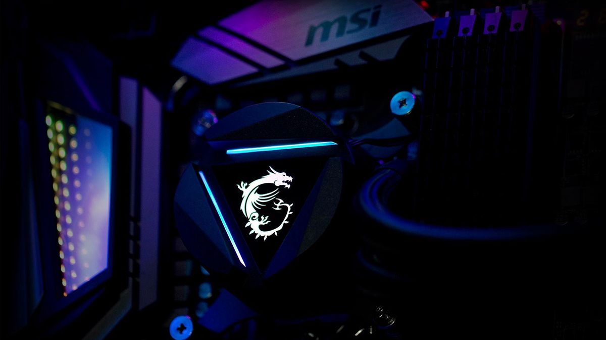 Układ chłodzenia AiO MSI MAG CoreLiquid 240R.