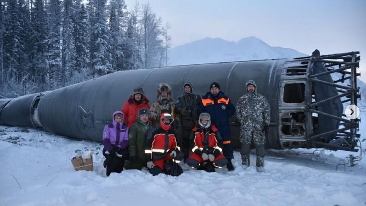 Zdjęcie dnia. Rosjanie znaleźli jeden z członów rakiety Sojuz 2.1b 1