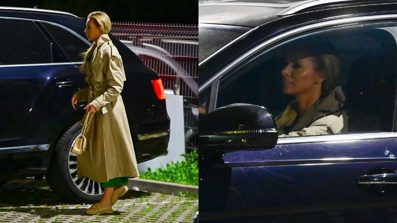 "Taniec z gwiazdami". Uczestnicy i prowadzący opuszczają studio po nagraniach 