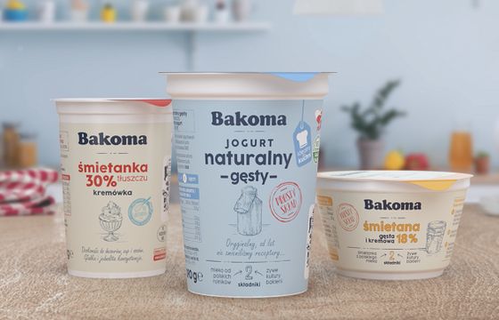 Bakoma w nowych opakowaniach