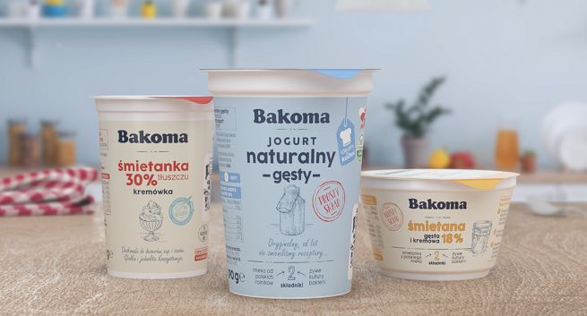 Bakoma w nowych opakowaniach