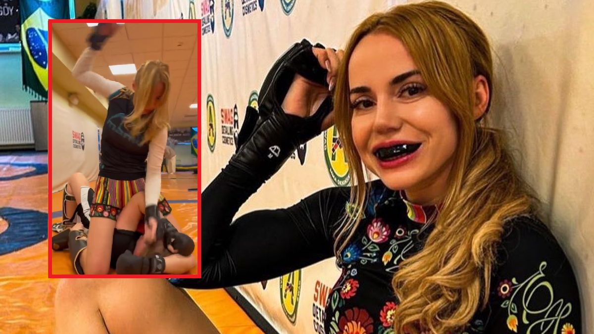 Marianna Schreiber podczas treningu