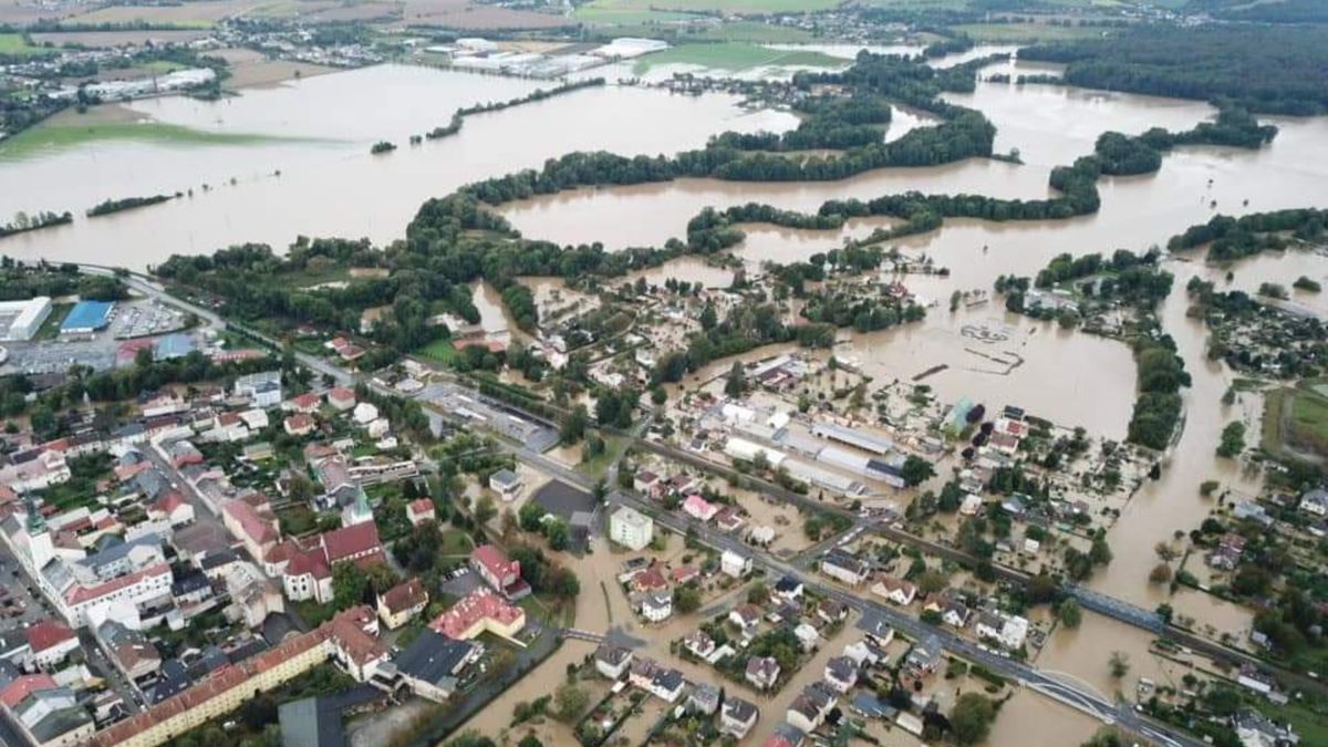 Dramat w Czechach. 70% miasta pod wodą
