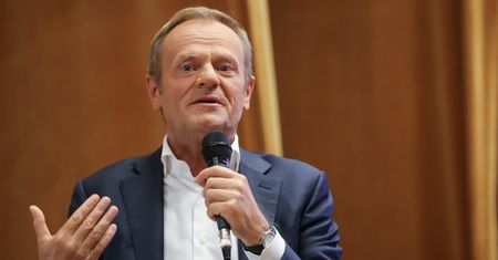 Donald Tusk w Białymstoku. Ostro o Glapińskim