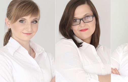 Ewa Sętowska, Urban Godlewski i Monika Strupiechowska w Brand Support