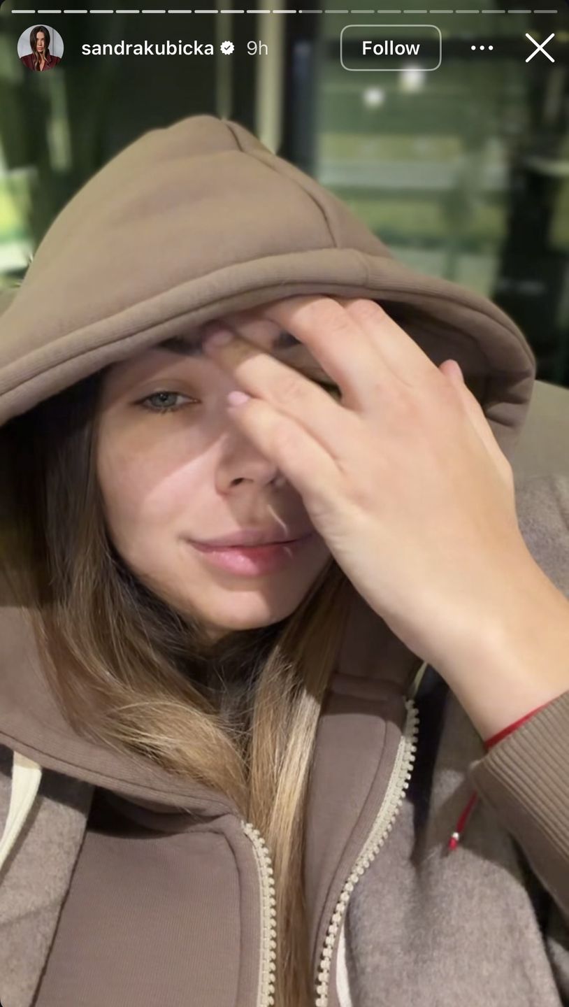 Sandra Kubicka uwięziona na lotnisku w Amsterdamie