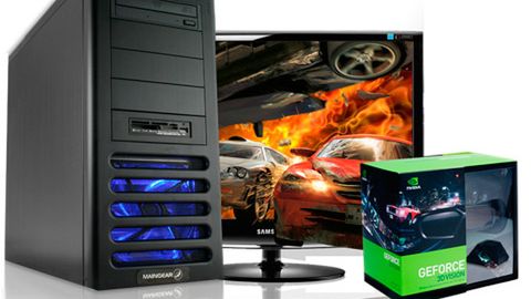 Zestaw od MAINGEAR z technologią 3D na ekranie 1