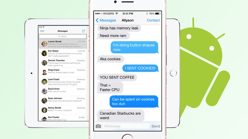 Dlaczego nie ma (jeszcze) iMessage na Androida? 1