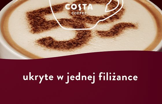 Costa Coffe z promocjami na 50. urodziny