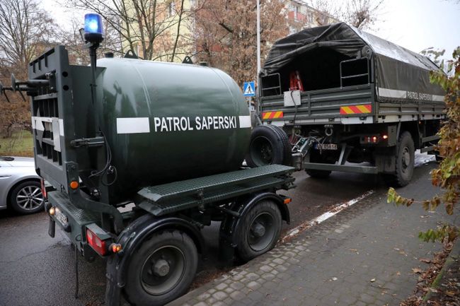 Warszawa. Saperzy zabezpieczą znaleziska