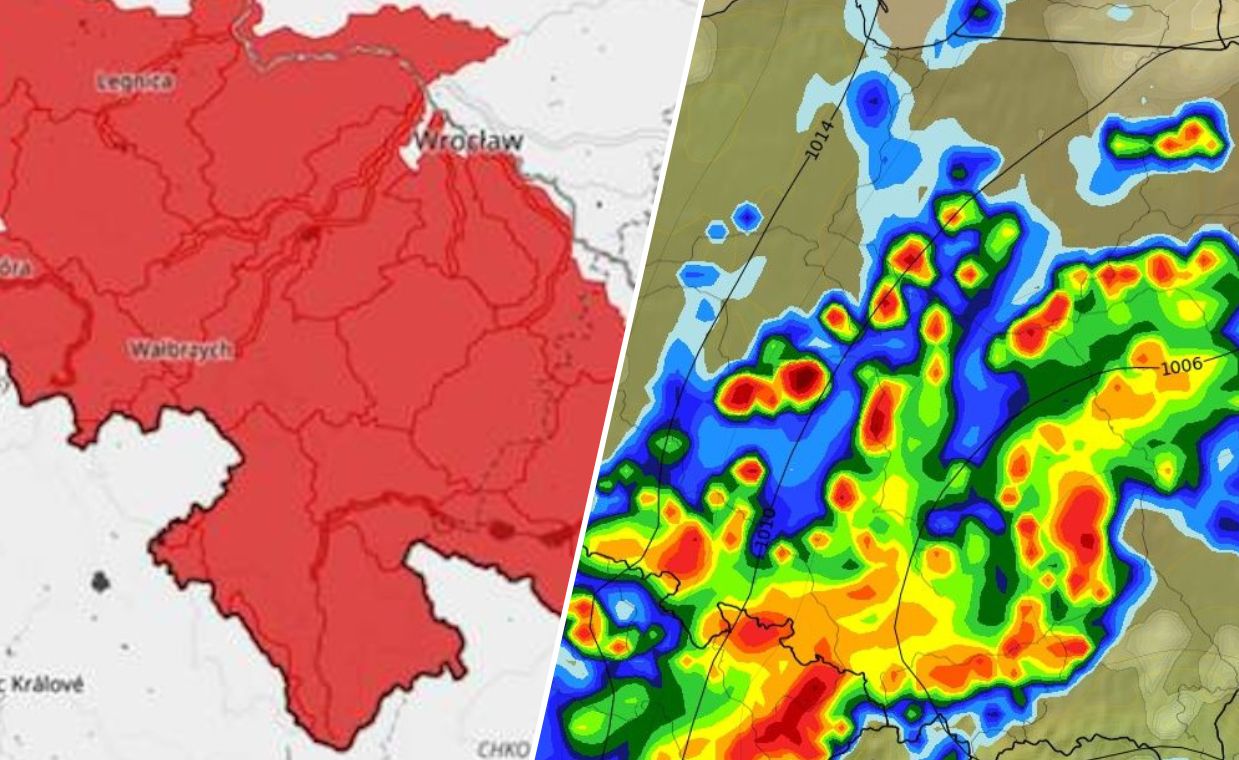 Zacznie się w piątek. Dwa kulminacyjne uderzenia opadów