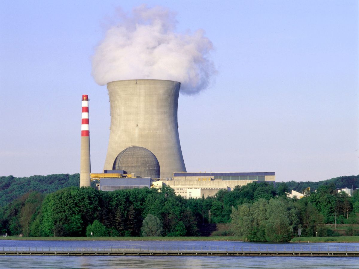 Elektrownia jądrowa w szwajcarskim Leibstadt  