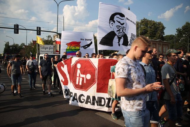 Marsz Młodzieży Wszechpolskiej w Krakowie 