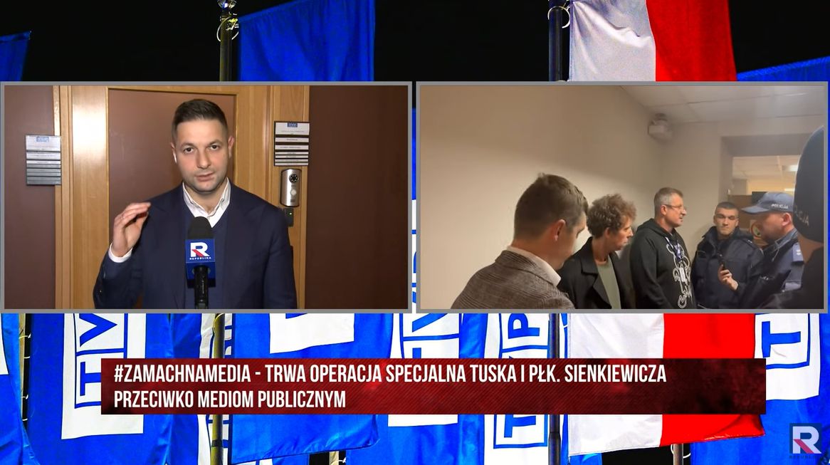 Patryk Jaki psioczy po angielsku na zmiany w Telewizji Polskiej