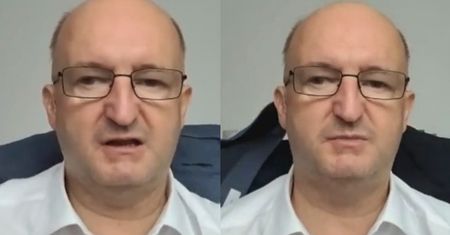 Wpadka w "Jedynce": Wiceminister spraw zagranicznych udziela wywiadu z WISZĄCYMI NA OPARCIU FOTELA SPODNIAMI (WIDEO)