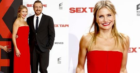 Cameron Diaz w czerwieni!