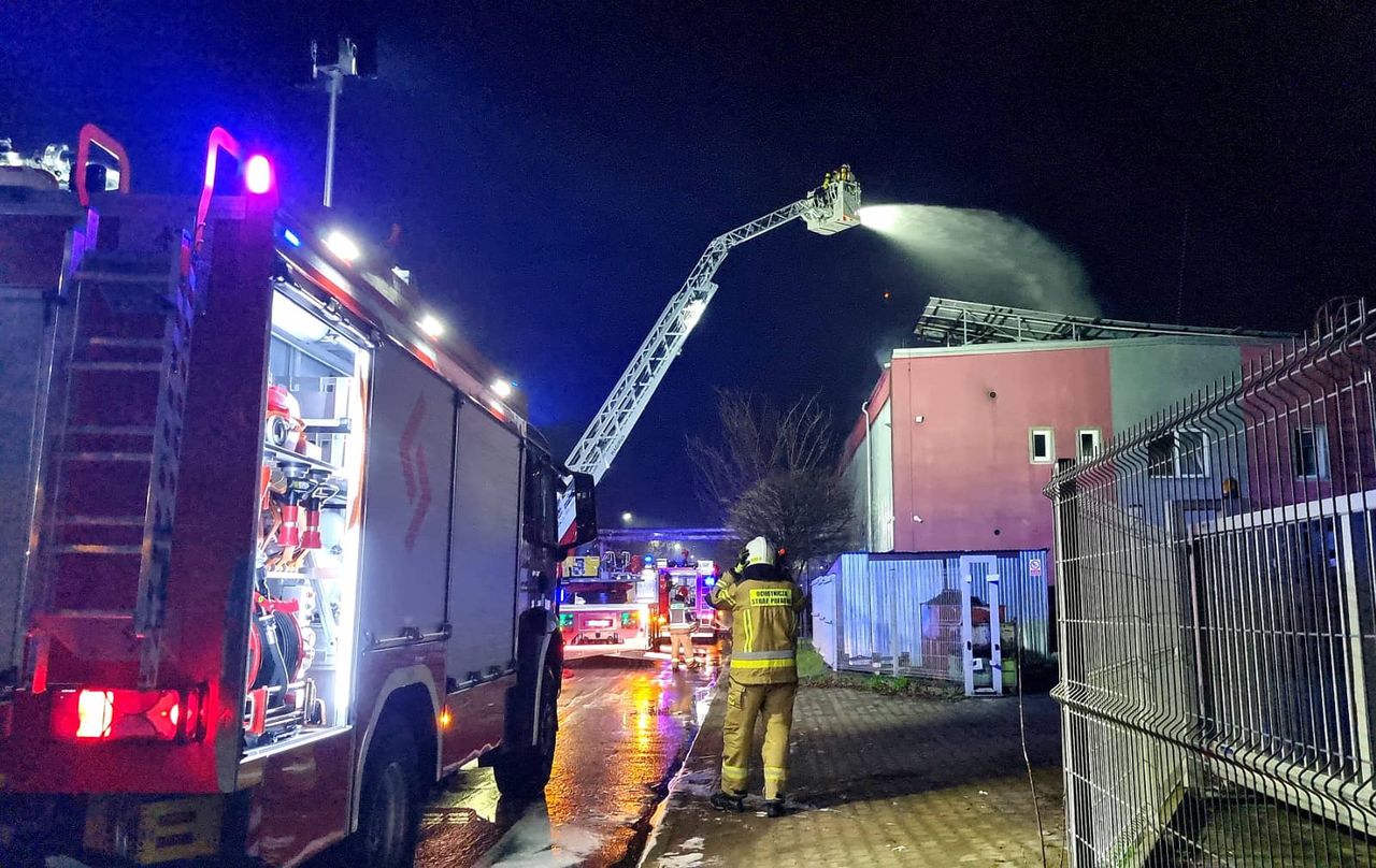 Fabryka klocków w ogniu. Koszmarna noc w Mielcu