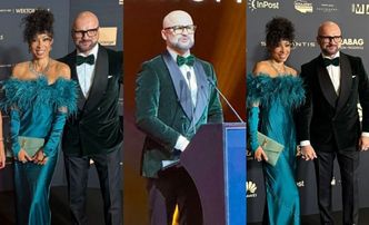 Odstawiona Omenaa Mensah hipnotyzuje odsłoniętymi ramionami na Wektorach u boku Rafała Brzoski (ZDJĘCIA)