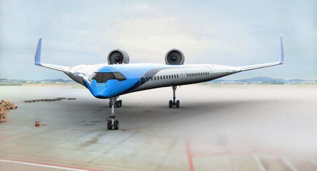 Flying-V - Holendrzy projektują samolot przyszłości