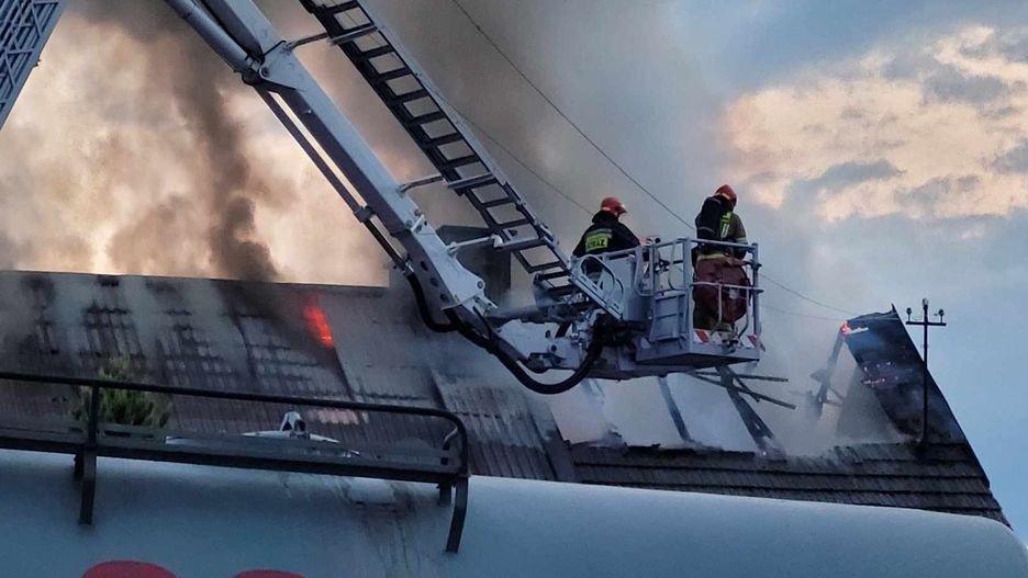 Tragiczny pożar domu