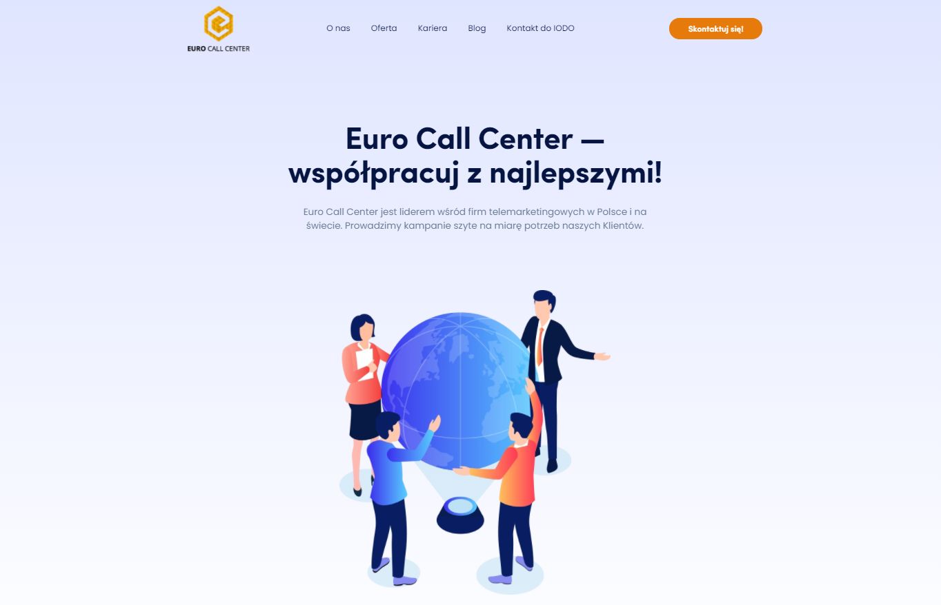 Witryna Euro Call Center