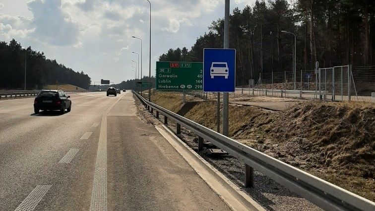 Zmiany w organizacji ruchu na S17 między węzłem Lubelska a Kołbielą | fot. GDDKiA