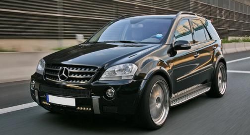 Mercedes ML 63 AMG od VATHa - 300 km/h!