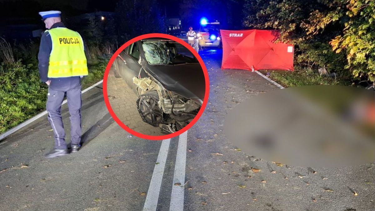 Wypadek w Łebieńskiej Hucie