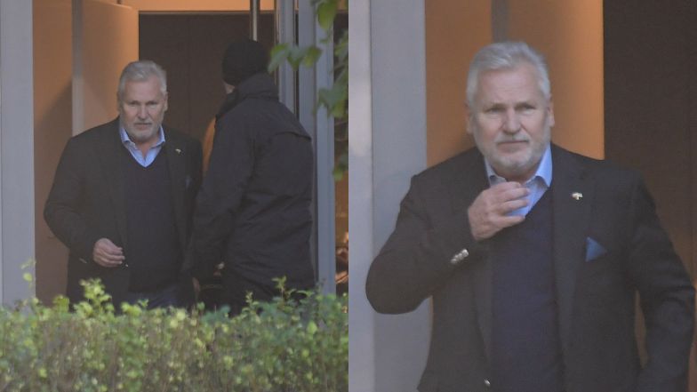 Aleksander Kwaśniewski w obiektywie paparazzi