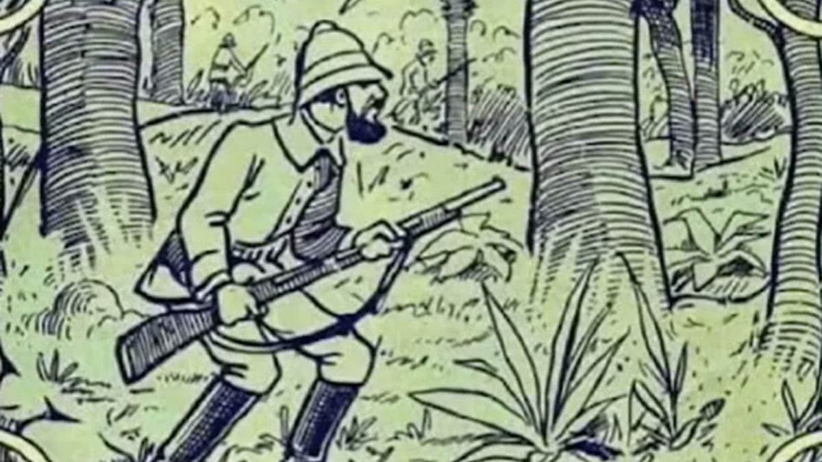 Iluzja optyczna. Widzisz, gdzie jest ukryty słoń?