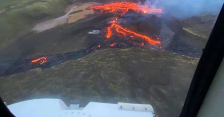 Erupcja wulkanu pod Reykjavikiem. Niesamowite zdjęcia z Islandii